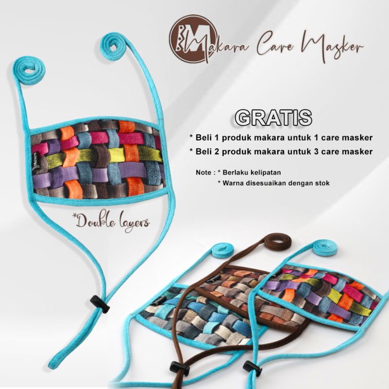 Makara Care Masker Berbahan Kanvas Canvas